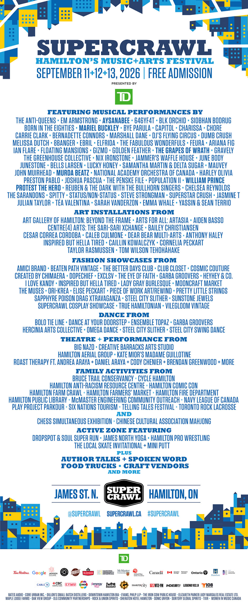 Supercrawl 2026
